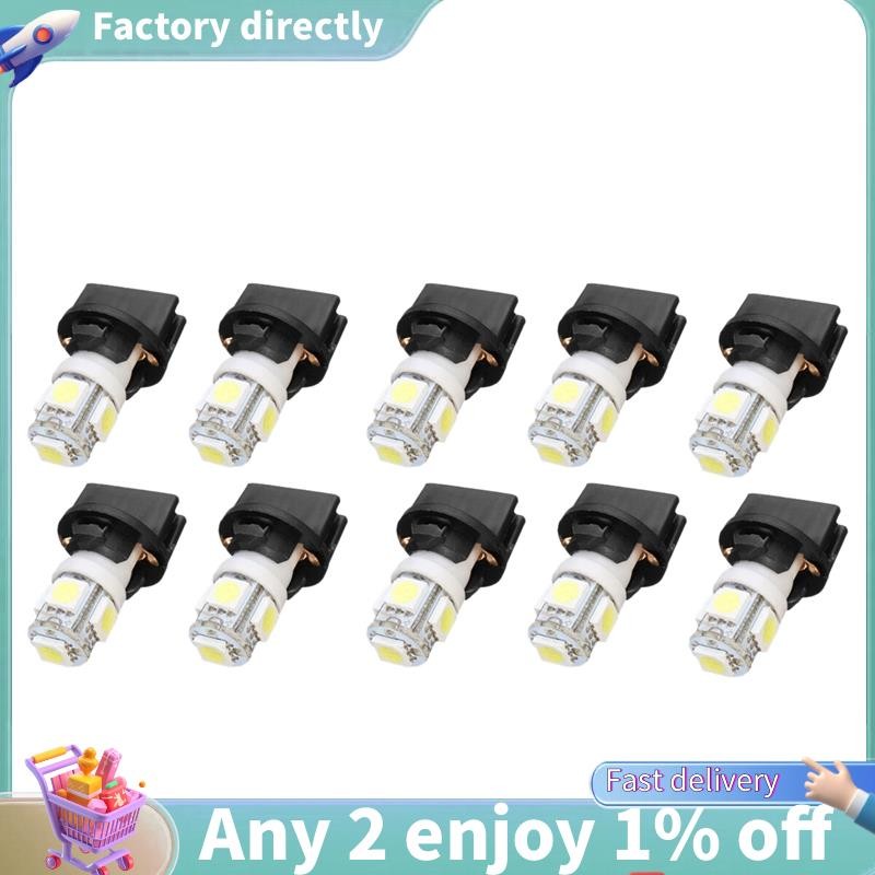 E7-10x T10 สีขาว 5050 194 หลอดไฟ LED เครื่องมือ Gauge Cluster Dash ...