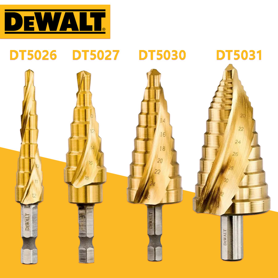 Dewalt DT5026 DT5027 DT5030 DT5031 Impact Step Bit Pagoda ประเภทหก ...