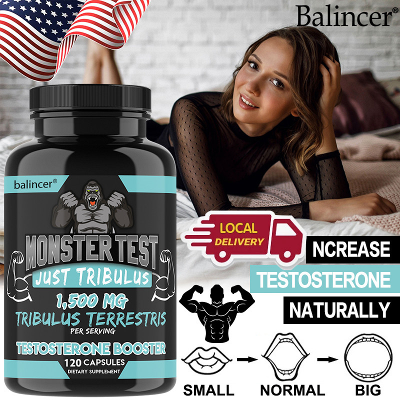 Tribulus Terrestris Supplement for Men Supports Strength, Endurance