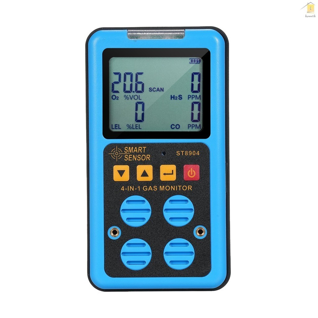สมาร์ทเซนเซอร์ H2s Sniffer พร้อมหน้าจอ Lcd 1 มอนิเตอร์ H2s O2 Co และ ...