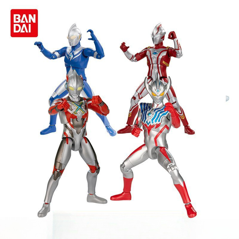 Bandai ฟิกเกอร์ Ultraman Ultra Voice Super Movable Series Aix Ultraman ...