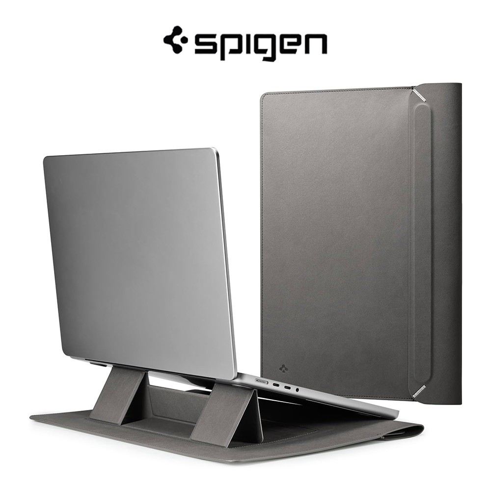 Spigen MacBook Sleeve Laptop Sleeve 16 นิ้ว Valentinus S Magnetic Flap ...