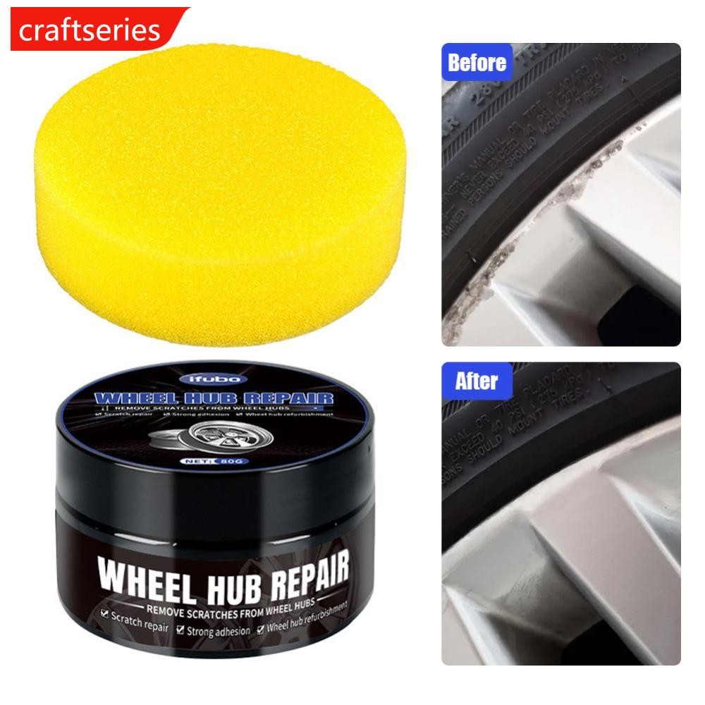 Craftseries 80g รถยนต์ล้อ Hub Scratch Rims ซ่อมขี้ผึ้งยางรายละเอียดซ่อม ...