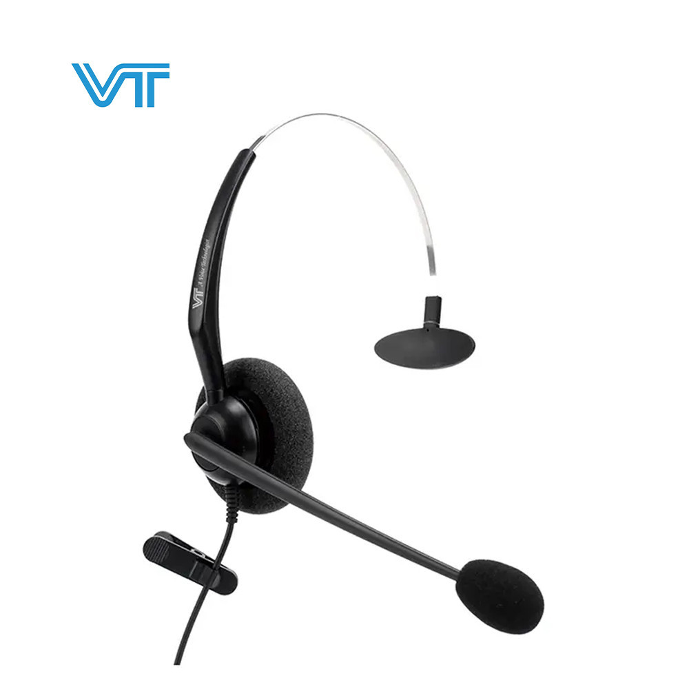 VT 2000 USB Headset Mono /Dual หูฟังพร้อมไมค์แบบหูเดียว/สองหู ไมค์บูม ...