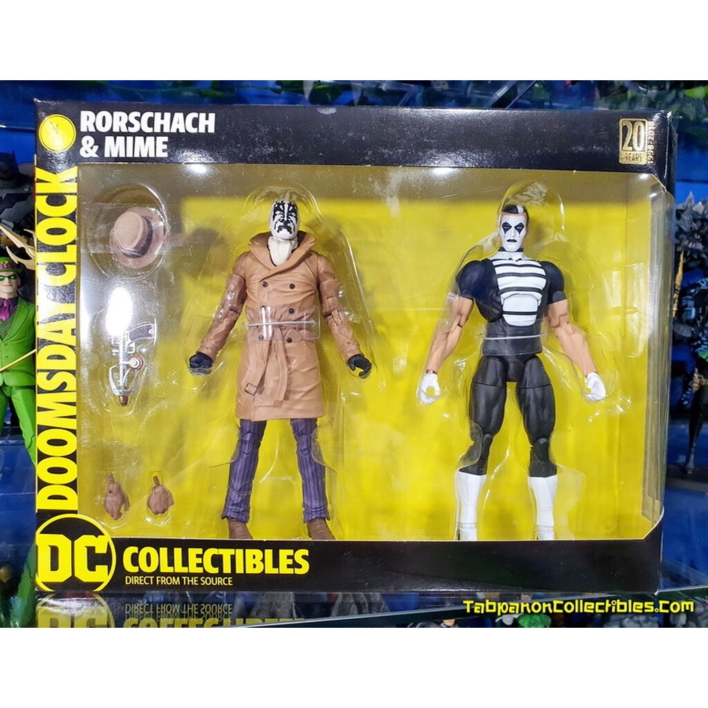 [2018.11] DC Collectibles Watchmen Doomsday Clock Rorschach & Mime 7 ...