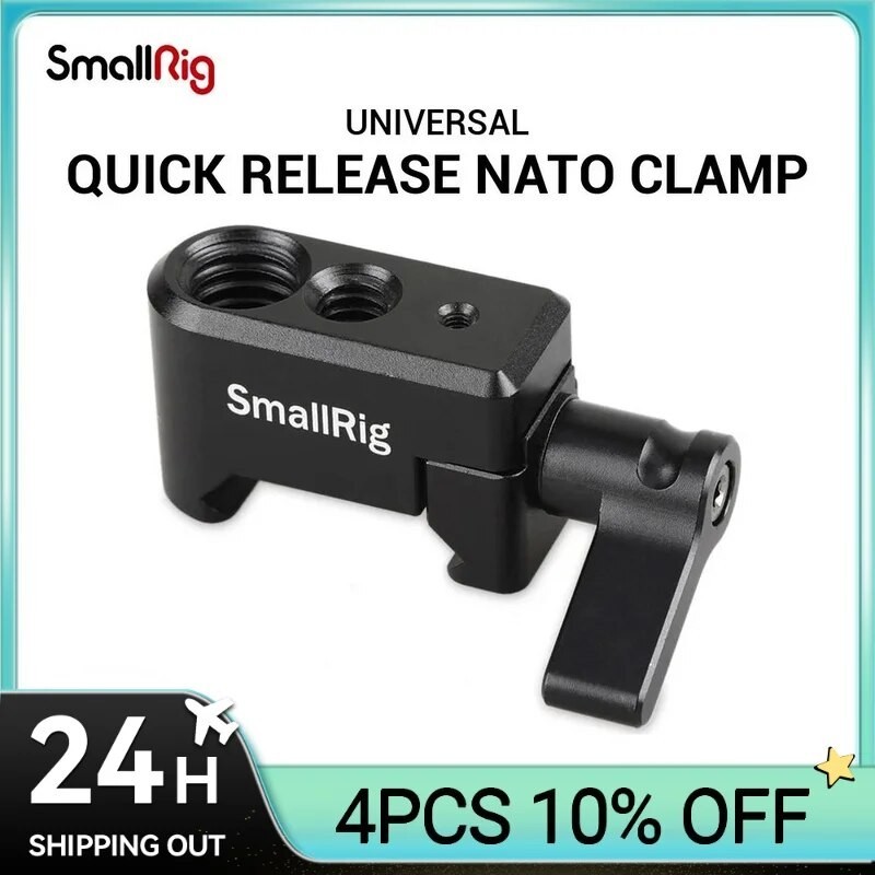 AD SmallRig Quick Release Clamp NATO Standard Clamp with 1/4