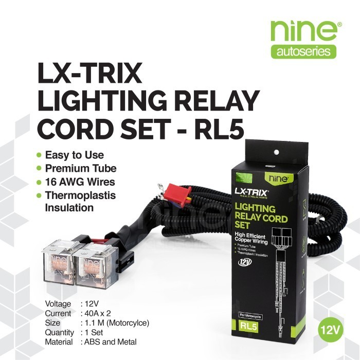 Lx-trix RL5 12V. ชุดรีเลย์ไฟ สําหรับรถจักรยานยนต์ | Shopee Thailand