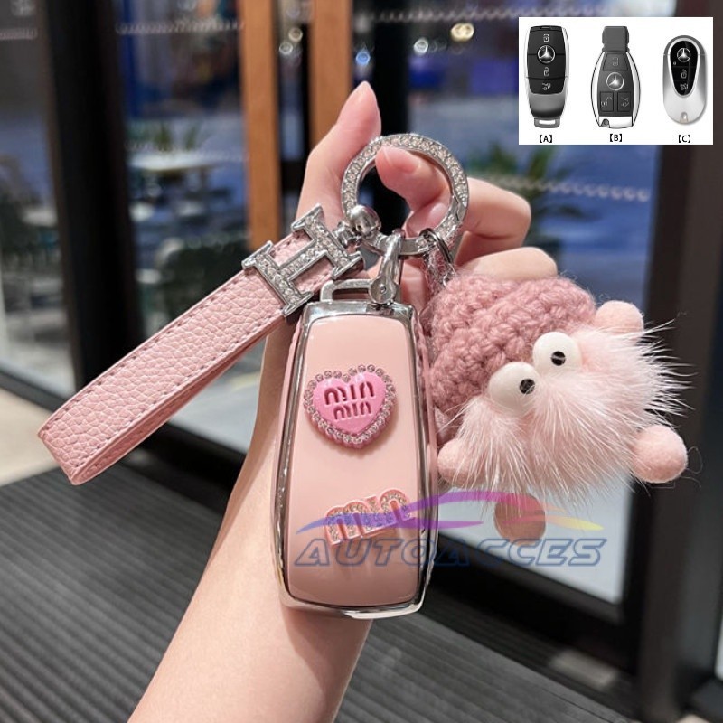 Tpu Key สําหรับ Mercedes Benz Key Case C-Class E-Class S-Class W205 C63 ...