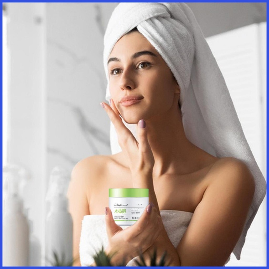 แผ ่ นทําความสะอาดสําหรับ Face Stubborn Zits Control Daily Facial