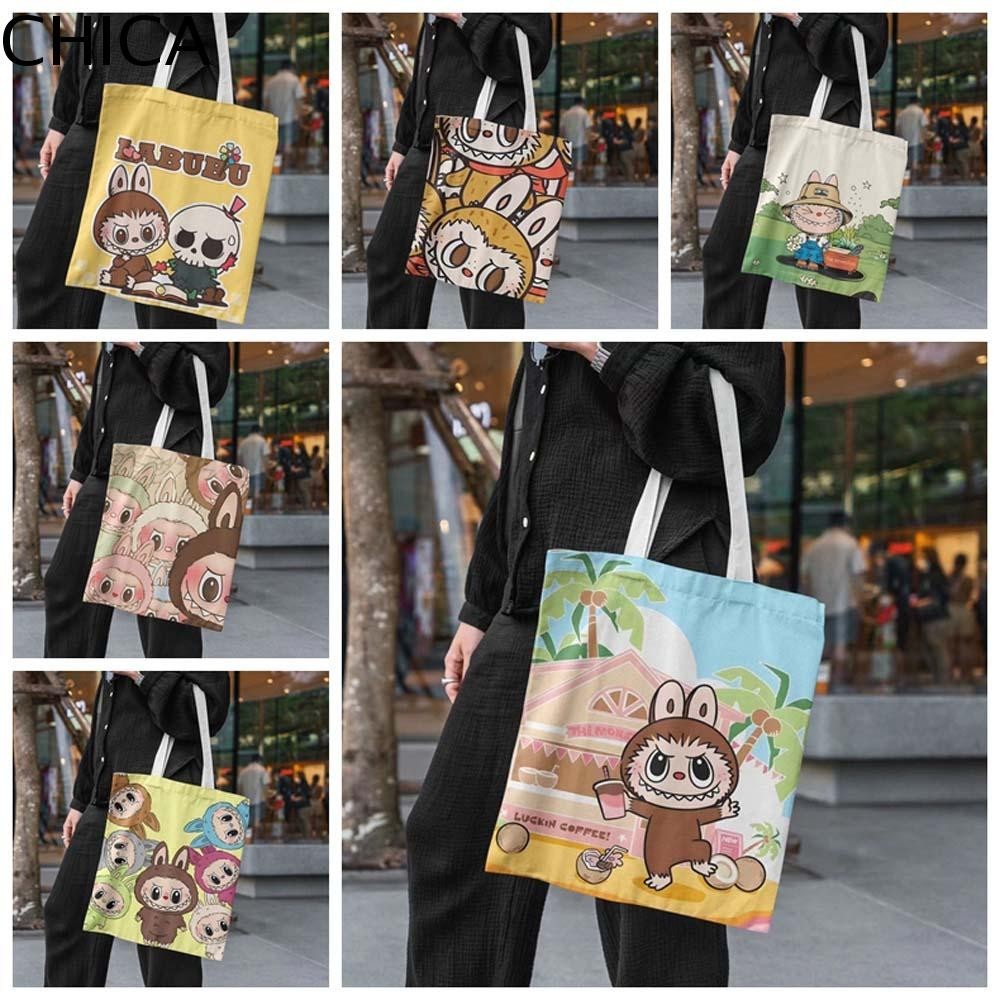 Chica Labubu Canvas Bag Labubu Tote Bag Labubu Sg 11134201 7rd3k