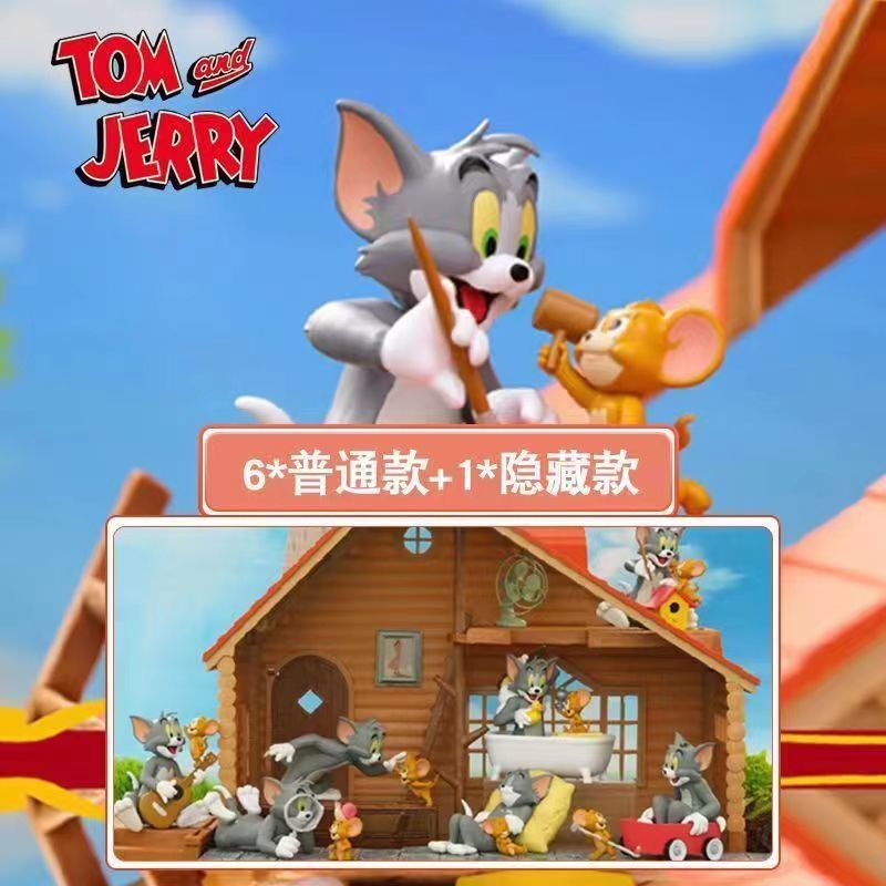Tom and JERRY A Day of Cats and Mouses Friends Series ของเล่นอินเทรนด์ ...