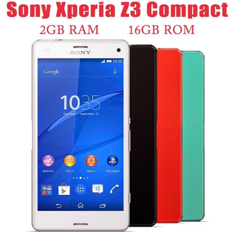 Smartphone Sony Xperia Z3 Compact D5803 (Dernier Modèle) - 16 Go - Vert