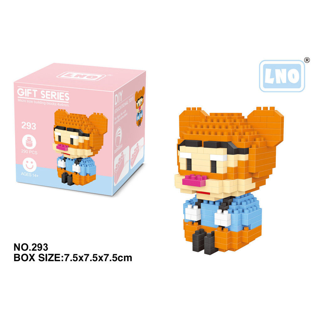 การ ์ ตูนการ ์ ตูน Building Blocks Mickey Minnie อะนิเมะสัตว ์ สัตว ์ ...