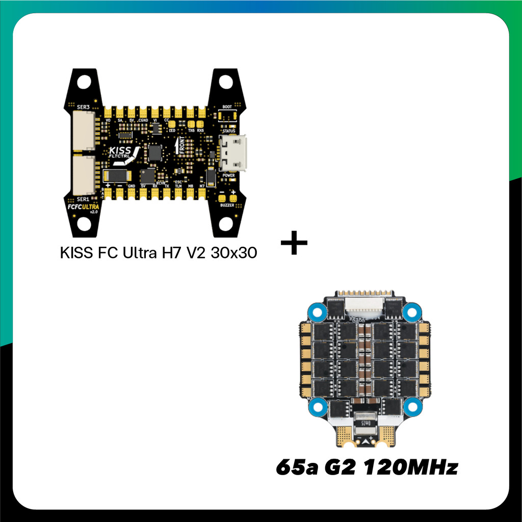 FC & STACK 30x30] KISS FCFC Ultra H7 V2 flight Control FC 30x30