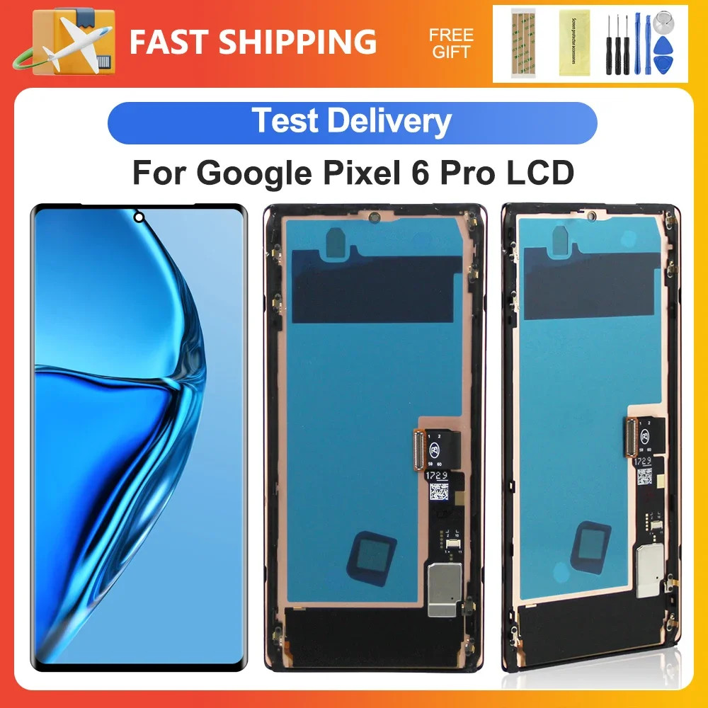Cadre écran Tactile Google Pixel 6 Pro G8VOU (Écran + Capteur) - NEUF