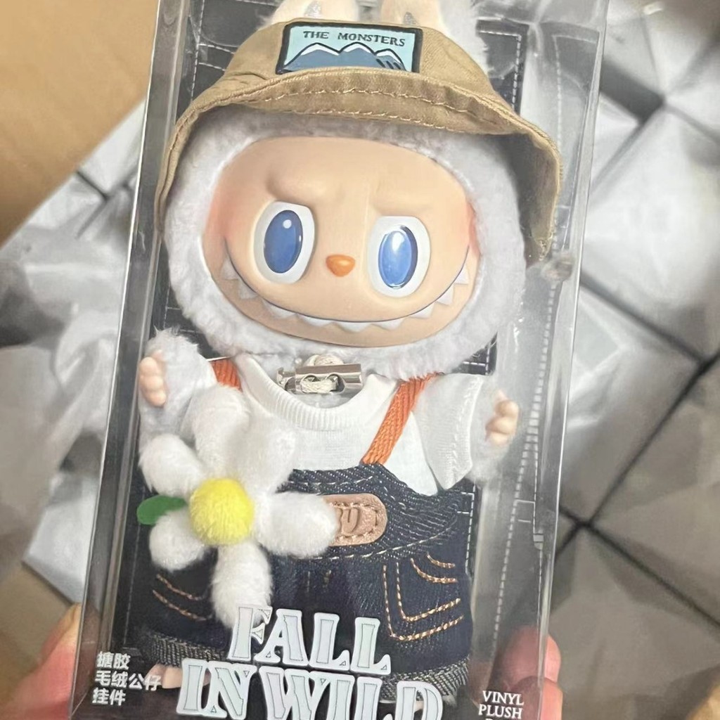 Pop Mart LABUBU THE MONSTERS Spring Wild Home LABUBU ตุ๊กตาไวนิล ...