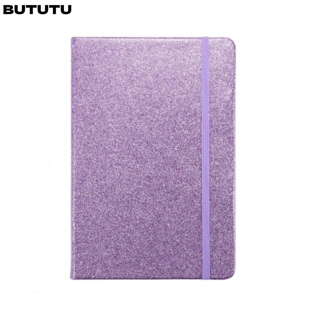 Buutu Glitter Notebooks, A5 ขนาด 100 หน ้ า Lined Journal Notebooks ...