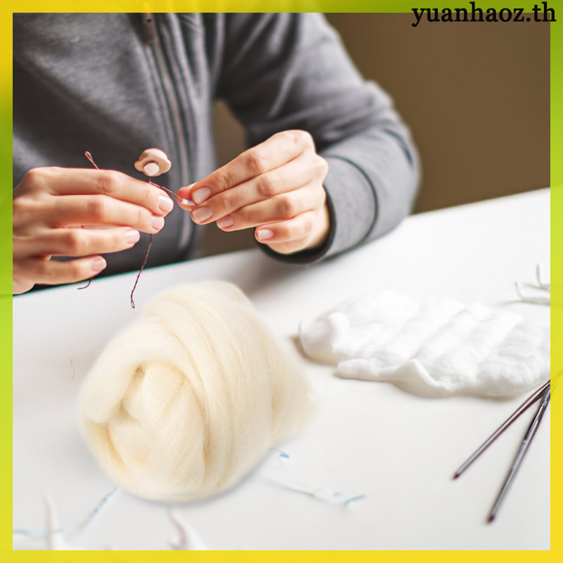 Poking Wool Strips Chunky Yarn Whelping Kit Felting Roving เส ้ นด ้ าย ...