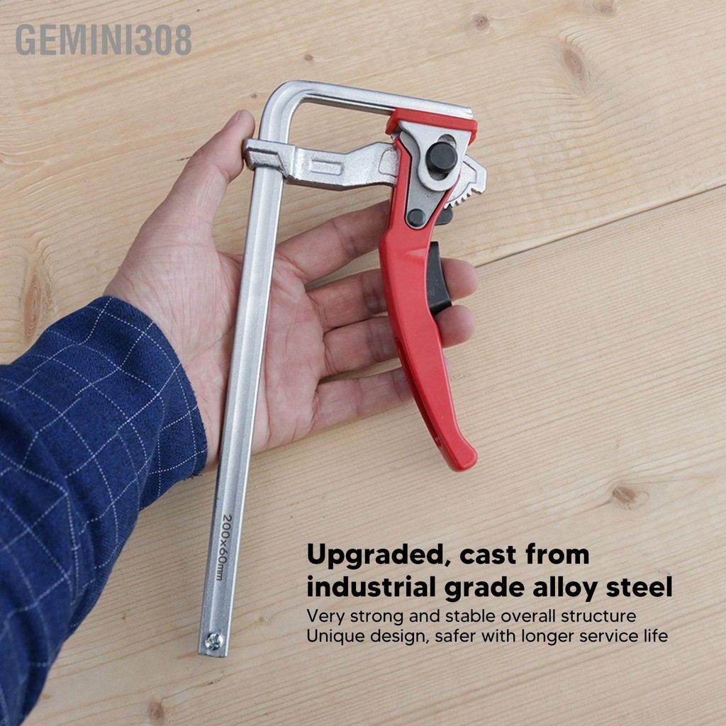 Gemini308 Quick Ratchet Guide Rail Clamp โลหะผสมเหล็กวงล้อสำหรับงานไม้ ...