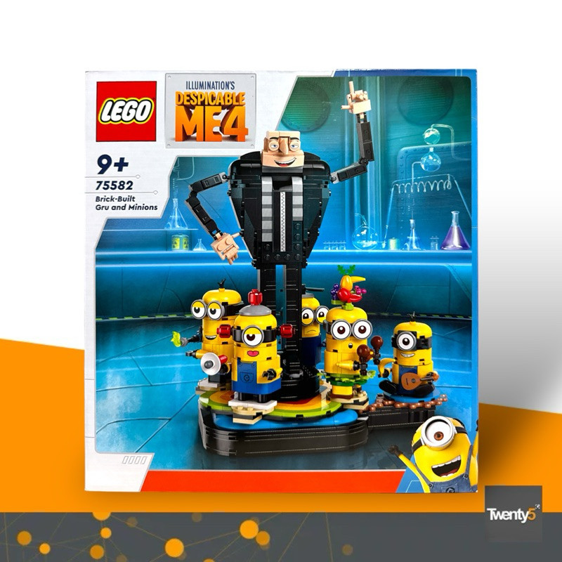 Lego 75582 Brick-Built Gru and Minions เลโก้ของใหม่ ของแท้ 100% ...