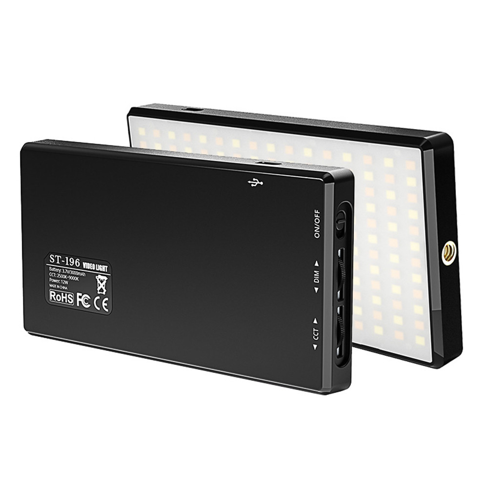 cometx 12W Pocket LED Light Light Mini Video Photography 2500K-9000K ...