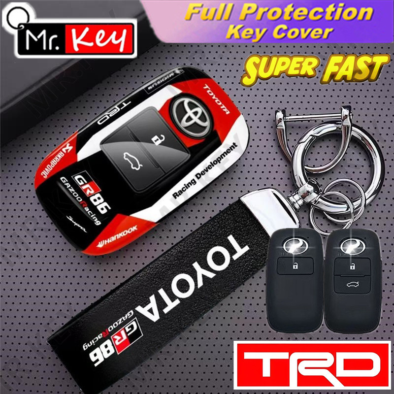 【Mr.Key】TOYOTA Gr Sport key Case สําหรับ Vios Wigo Agya 2024 Raise ...
