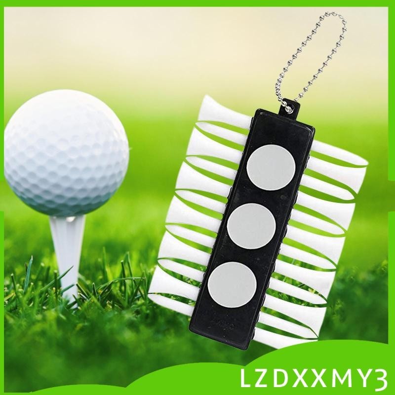 [Lzdxxmy3 ] 3x Golf Tee Holder 12 Golf Tees และ 3 Balls Markers to