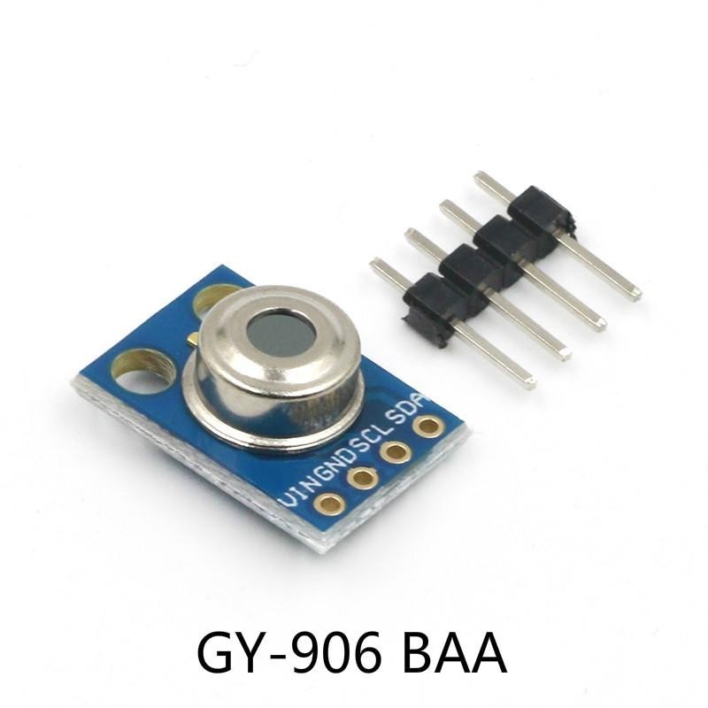 GY-906 MLX90614ESF MLX90614 โมดูลเซนเซอร์วัดอุณหภูมิ แบบไม่สัมผัส รุ่น ...