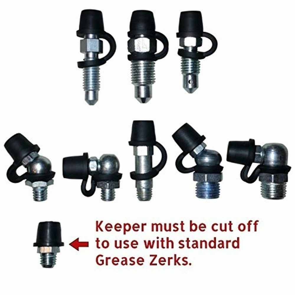 Brake Bleeder Screw Cap Rubber Black Fitting For Motorcycles M6/M8/M10