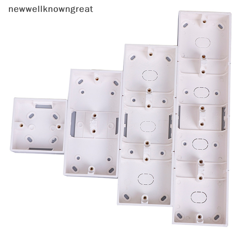 Newwellknowngreat 86 ประเภท 2/3/4 Gang Switch Socket Base Junction Box ...