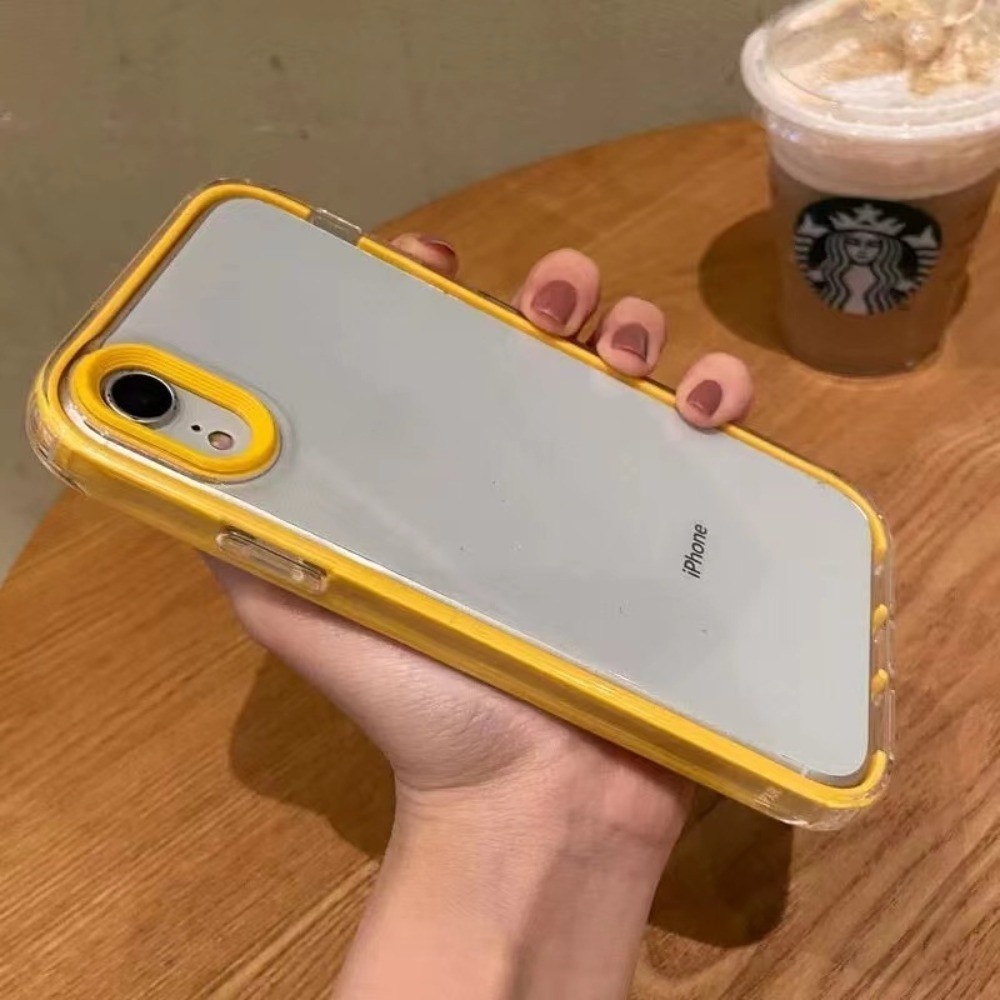 เคสโทรศัพท์ใส เข้ากันได้กับ iPhone XR X XS Max 7 8 6 6s Plus 11 12 Pro ...
