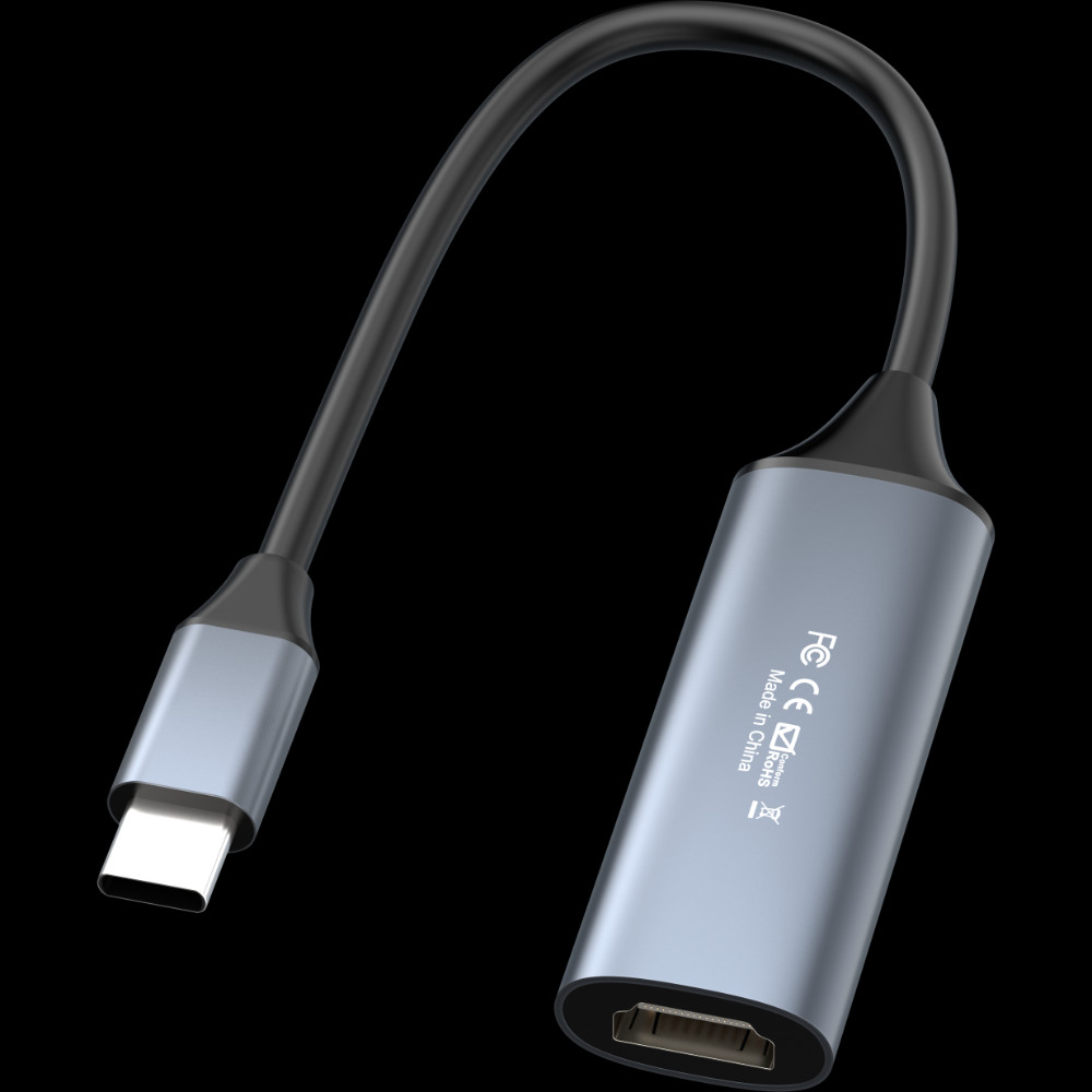 การ์ดจับภาพวิดีโอ CYBERZAP, HDMI Type-C Video Grabber Recorder ...