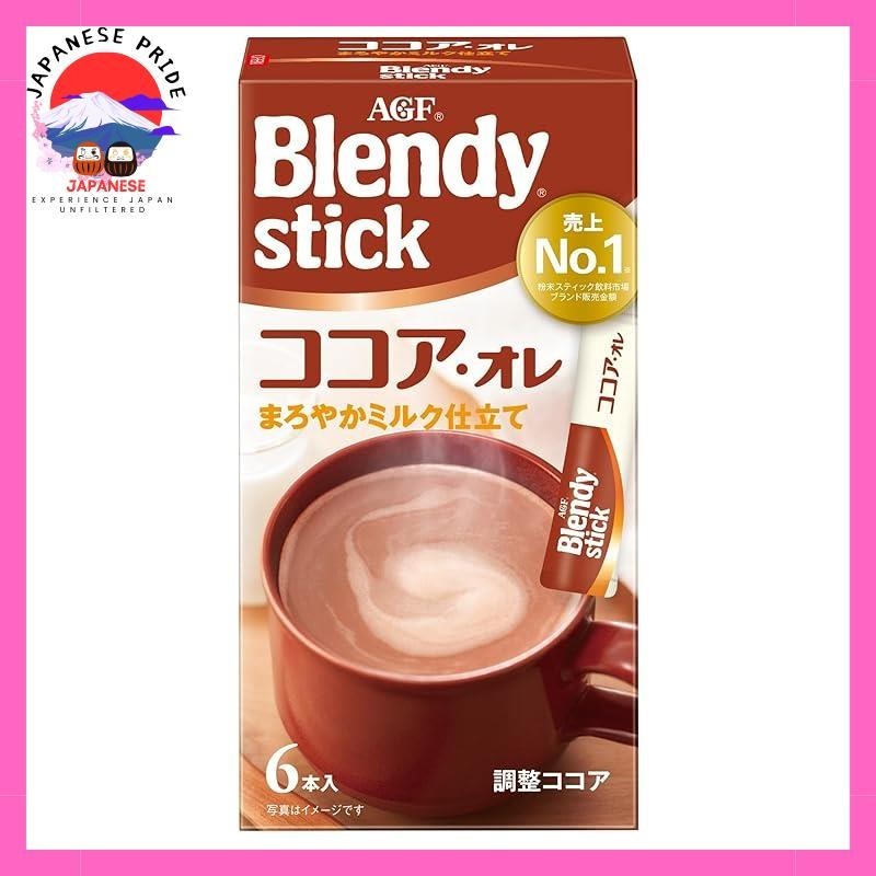 [Direct fromJapan] AGF Blendy Stick Cocoa Ole 6 packs x 6 boxes [Milk ...