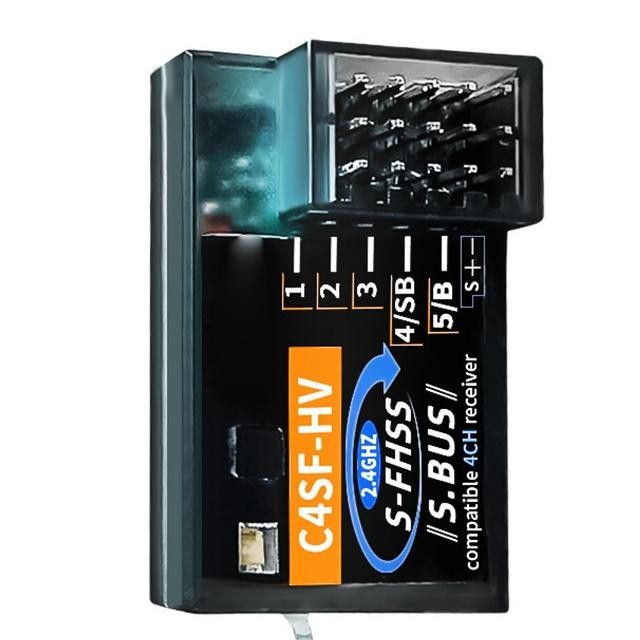 Ricevente C4SF-HV Splash Resistant Per Futaba 1SBUS 4canali 3PV 4PX 7PX 2.4g S-FHSS - Foto 2