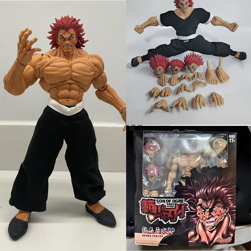 アリとタイソンのフィギュア St 1/12 Mike Tyson Boxing Boxer Champion รุ่นสะสม 3 หัวหน้า