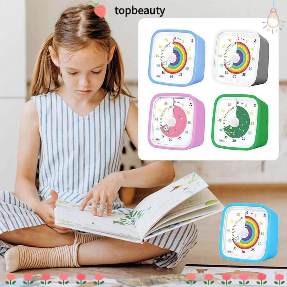 Topbeauty Visual Timer, Silent ABS Classroom Timer, Multifunctional ...