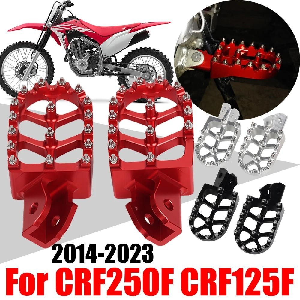 Pedane Moto Cross CNC In Alluminio Per XR150L/CRF150F/CRF250F/HAWK 250/Sur Ron (Nere) - 2