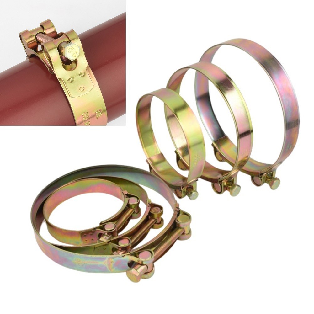 -ใหม ่ ในเดือนพฤษภาคม-ประสิทธิภาพสูง Bolt Pipe Clip Hose Clamps วัสดุเห ...