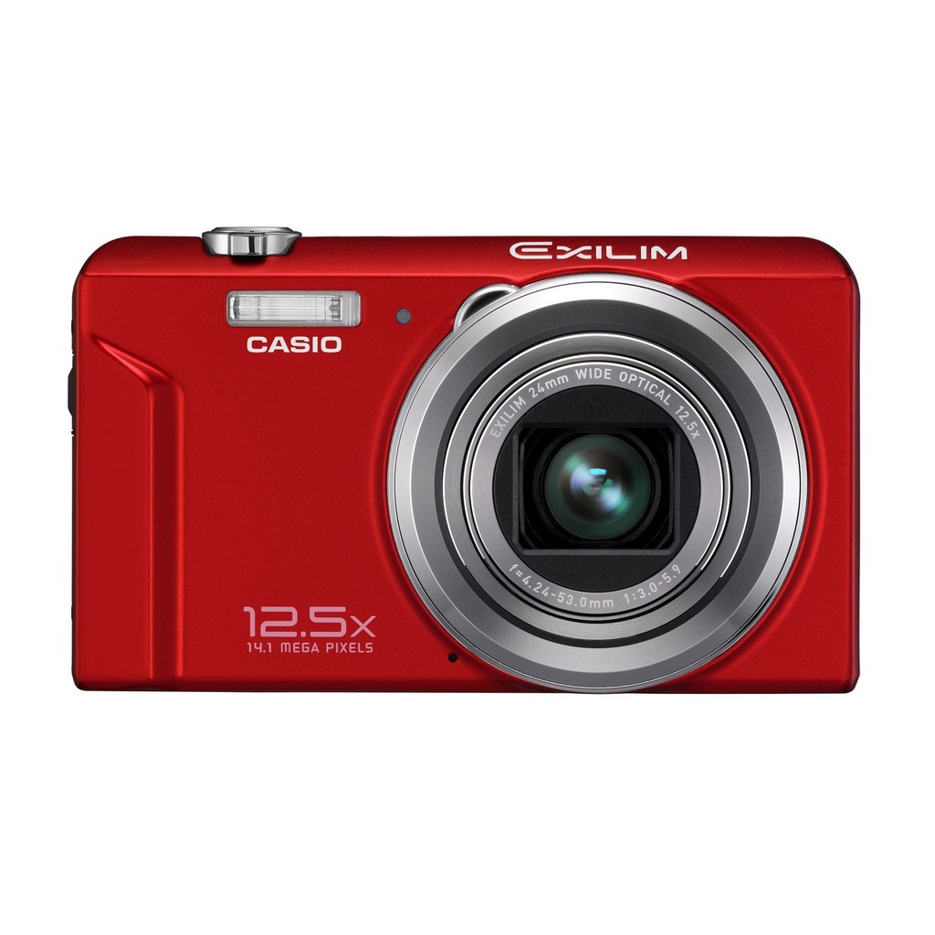 CASIO Digital Camera EXILIM 14.1 Million Pixels 12.5x Red EX