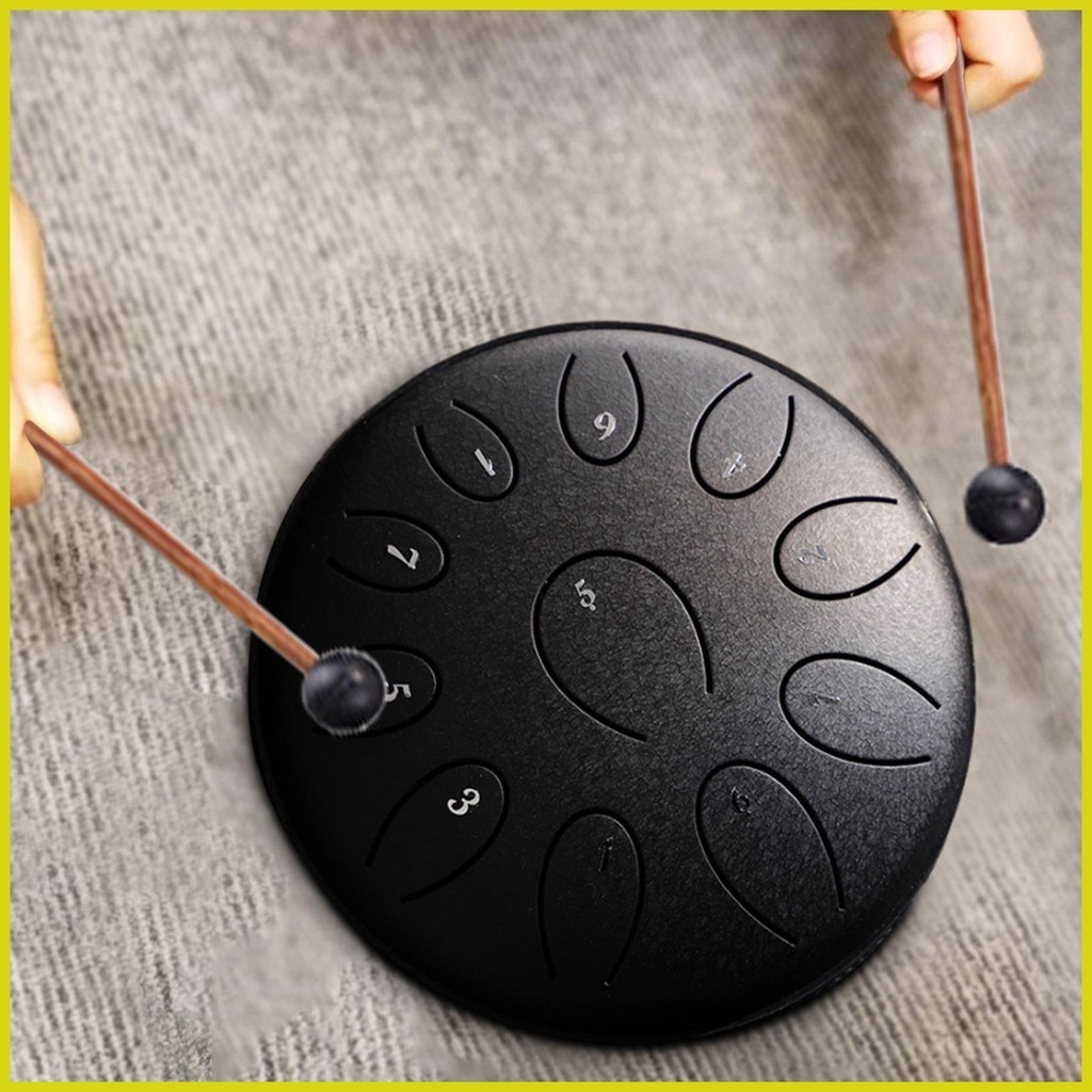กลองฝนสําหรับนอก 11 หมายเหตุ Rain Drum Instrument กลองสมาธิ Handpan ...