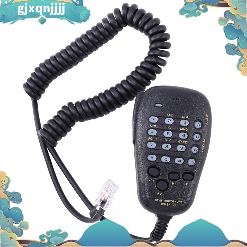 Micrófono Con Teclado DTMF Yaesu MH-48A6JA - Compatible Con Radios FT-8800 Y FT-8900 - Incluye Funda Protectora