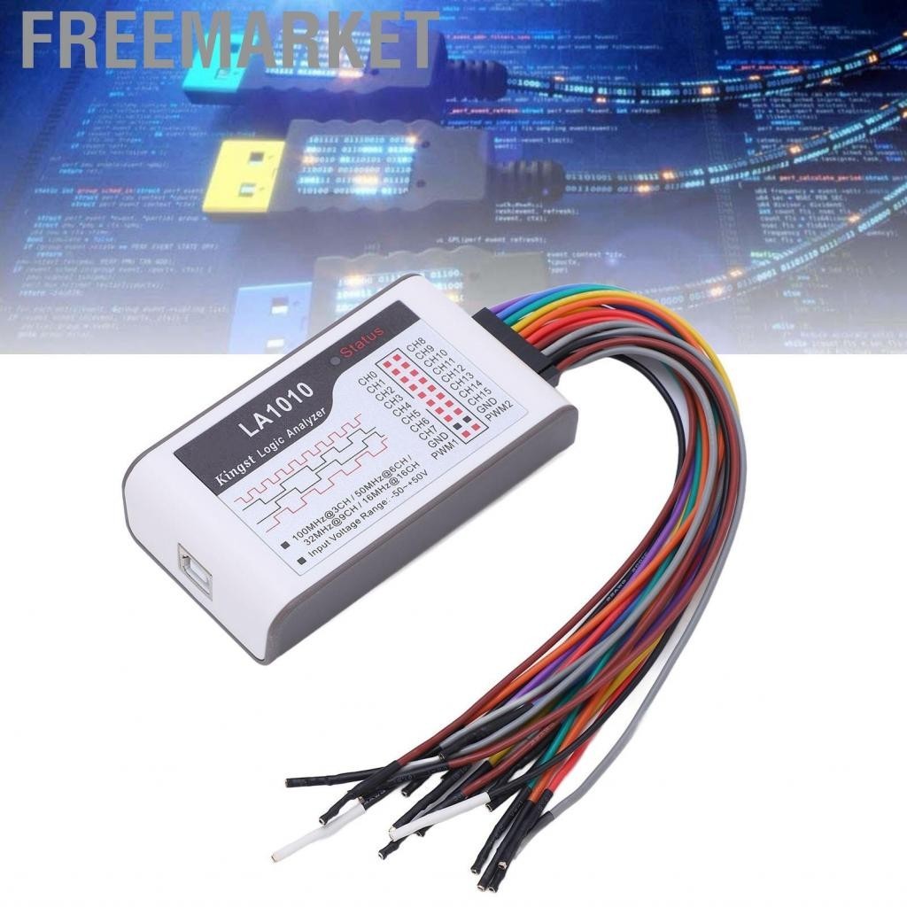 Freemarket 16 Channel Logic Analyzer With Cable Tool 100M Sampling Rate ...