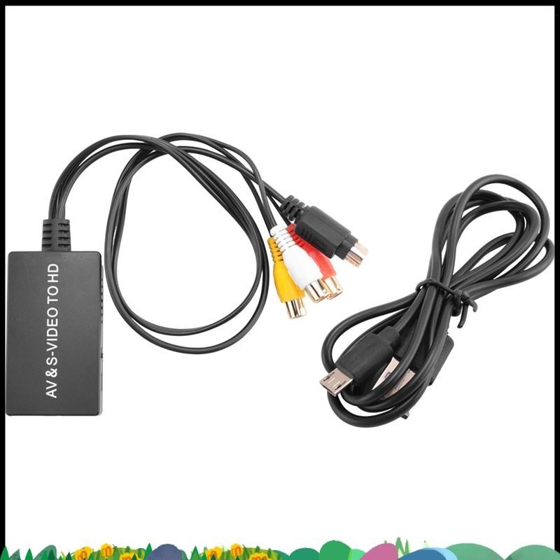 Svideo to Converter S-Video และ 3RCA CVBS คอมโพสิตเสียง Video Converter ...