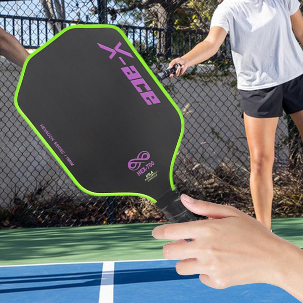 [unjitsh] Carbon Fiber Pickleball Racquet for Training with Non-Slip ...