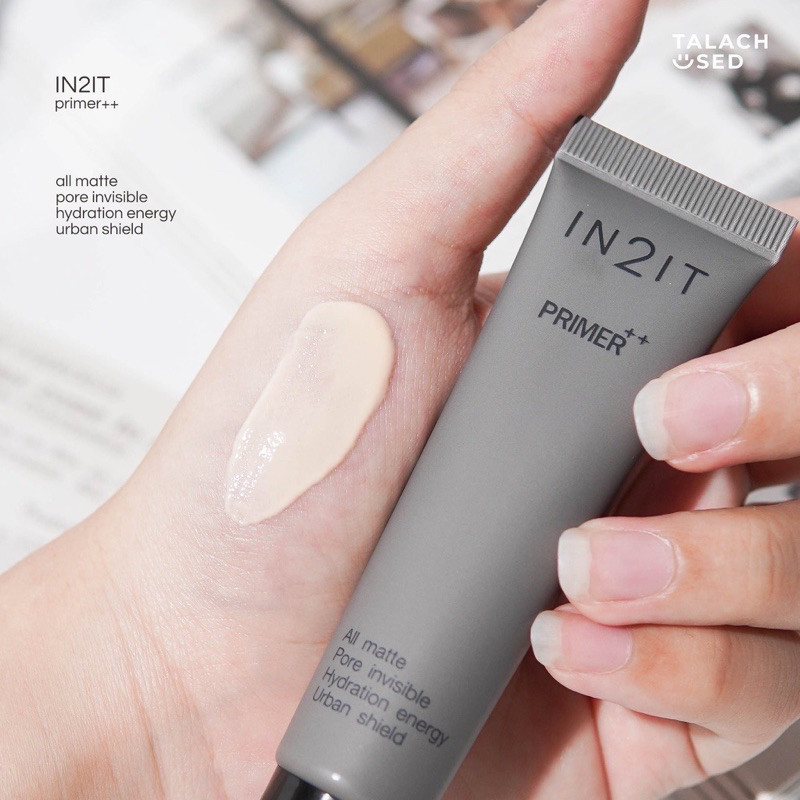 ลดเพิ่ม 30% 📌 In2It Primer++ PMP อินทูอิท In 2 it ไพรเมอร์เนื้อกำมะหยี่ ...