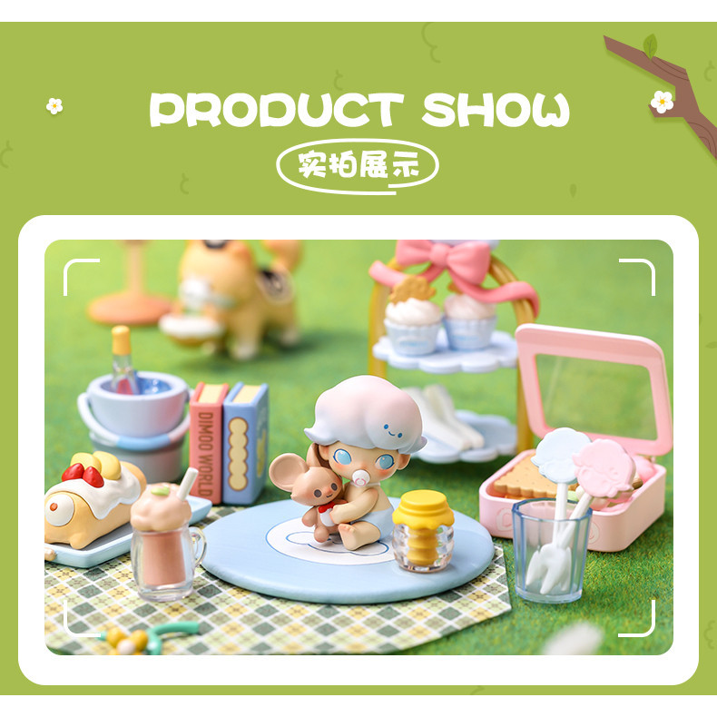 ของแท้ POPMART DIMOO Go Outing Together Series รูป Props เครื่องประดับ ...
