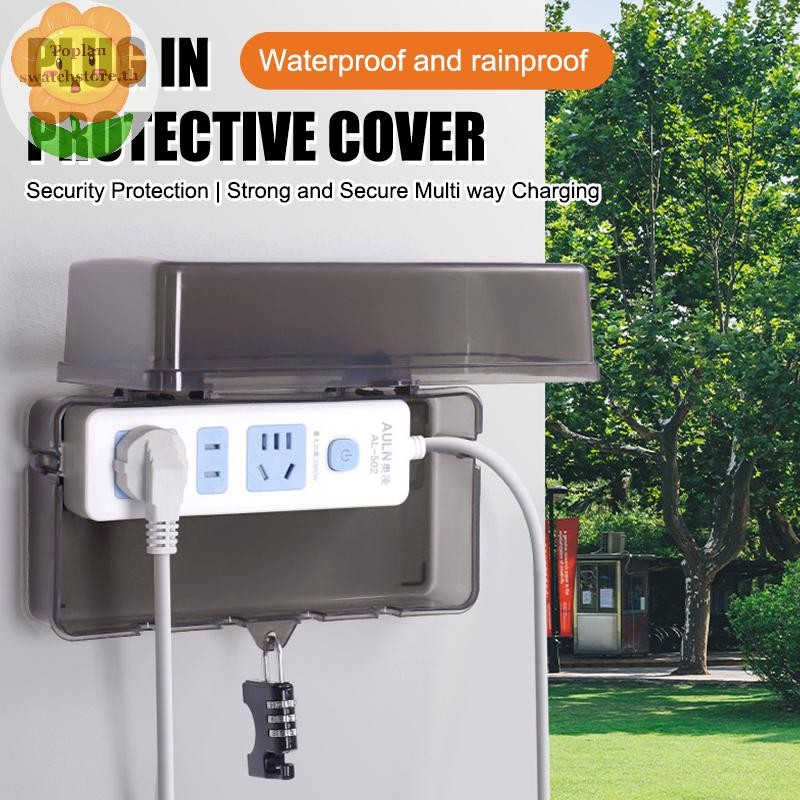 Toplan กล่องไฟฟ้ากลางแจ้งกันน้ํากล่องจัดการสายเคเบิล Rain-Proof Weather ...