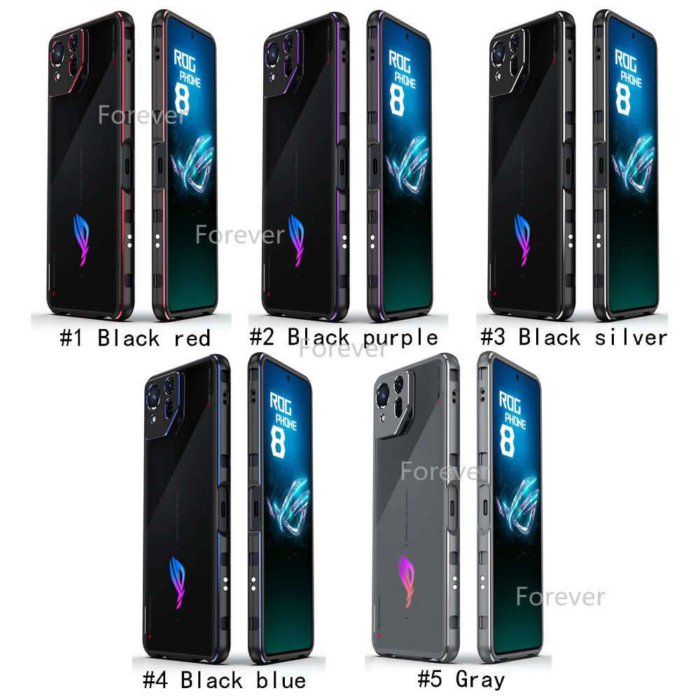 100% โลหะ สําหรับ Asus Rog โทรศัพท์ 8 7 6 5 3 2 Pro โลหะกรณี Rog8 Rog5S ...