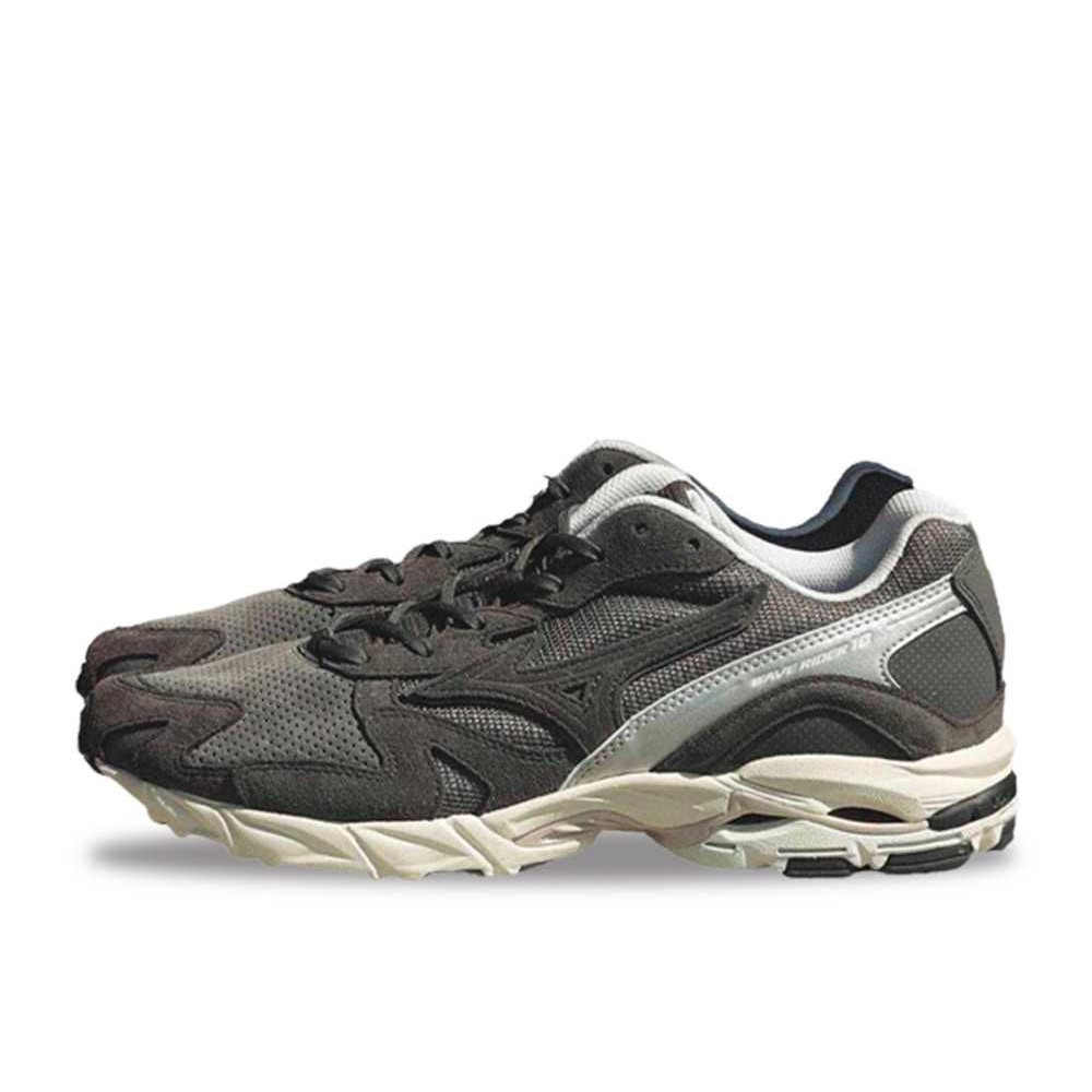 Mizuno Wave Rider 10 Premium Steel Grey Unused | Shopee Thailand