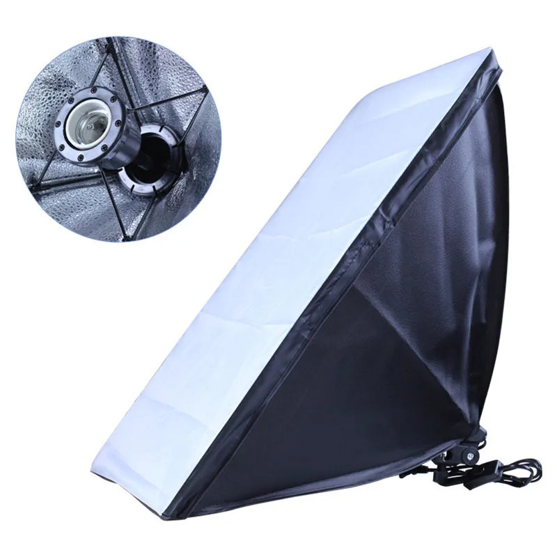 Photography Softbox Lighting Kits 50x70CM Light System soft box For ...